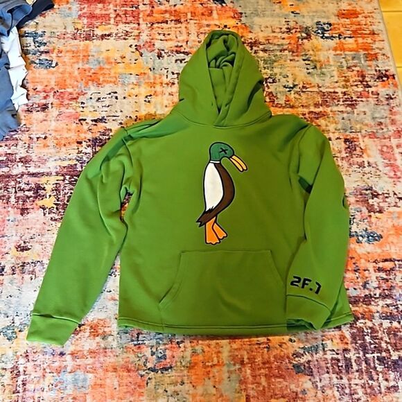 2F.7 like new hoodie with iconic duck on front - Picture 1 of 6